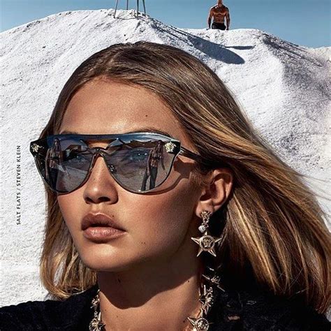 gigi hadid versace sunglasses|Gigi Hadid eyeglasses.